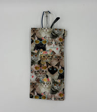 Load image into Gallery viewer, Sassy Cats Boho Glasses Case