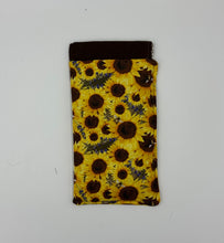 Load image into Gallery viewer, Sunflower Boho Glasses Case
