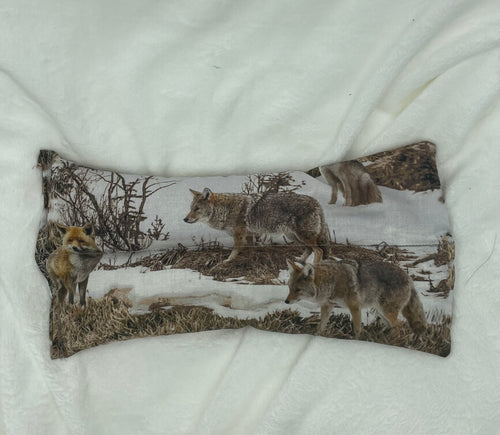 Wolves Small Boho Rice Bag
