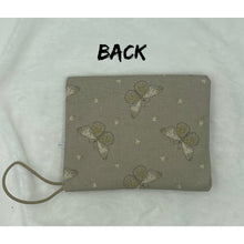 Load image into Gallery viewer, Beige Butterfly Boho Go Pouch