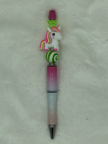 Unicorn Magic Writer Boho Beaded Pen