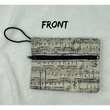 Load image into Gallery viewer, Sheet Music Boho Go Pouch