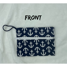 Load image into Gallery viewer, Anchors Away Boho Go Pouch