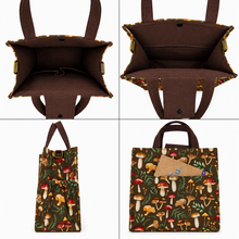 Load image into Gallery viewer, Woodland Mushroom Boho Casual Tote