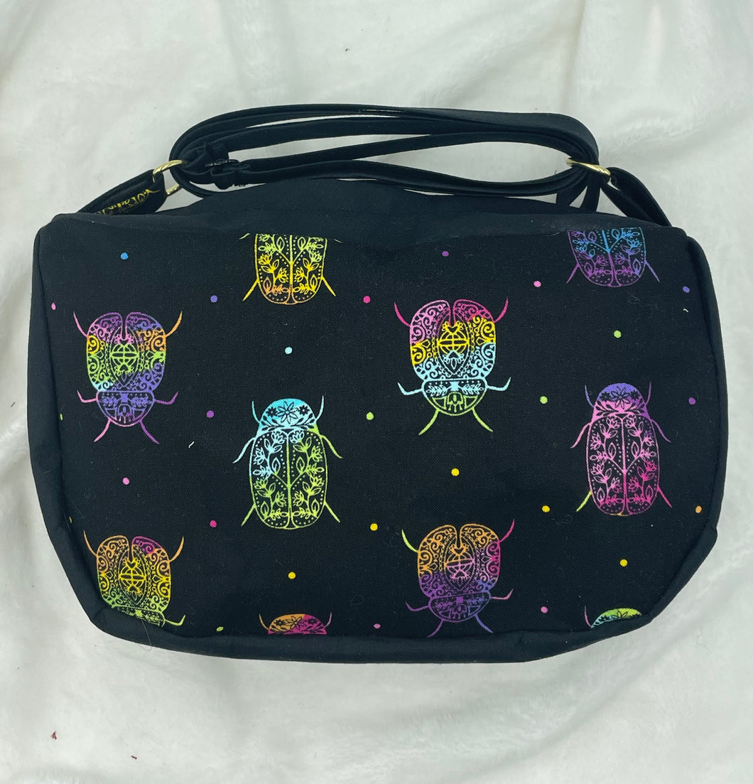 Rainbow Beetle Boho Bitty Bag