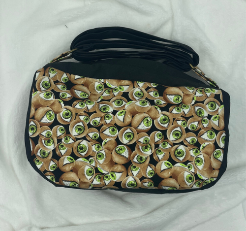 Eyeball Boho Bitty Bag