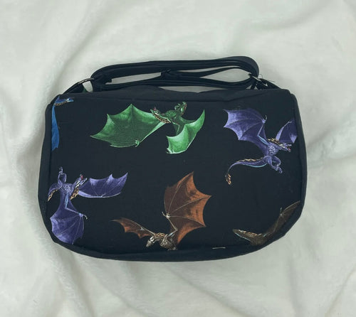 Black Dragon Boho Bitty Bag