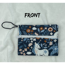 Load image into Gallery viewer, White Unicorn Boho Go Pouch