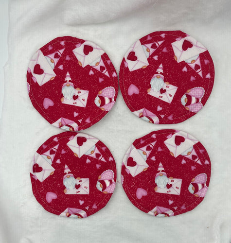 Love Gnome Coasters (set of 4)