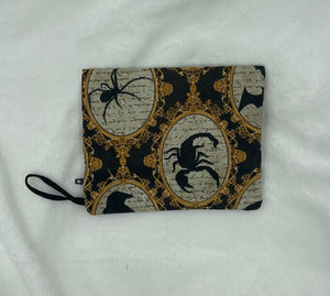 Owl and Scorpoin Boho Go Pouch