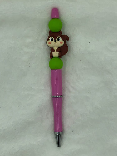 Nutty Buddy Boho Beaded Pen