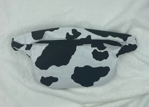 Cow Print Mini Belt Bag