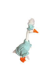 Load image into Gallery viewer, Light Blue Goosey Sweater for 12” porch/desk Goose