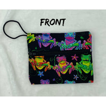 Load image into Gallery viewer, Rainbow Tree Frog Boho Go Pouch