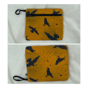 Orange Raven Boho Go Pouch