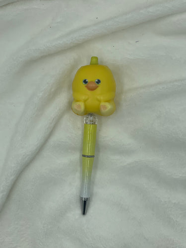 Cluck and Chuckle Boho Squishy Pen