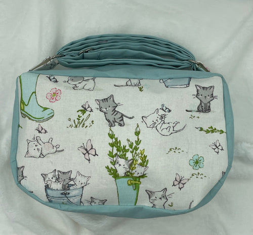 Playful Kittens Boho Bitty Bag