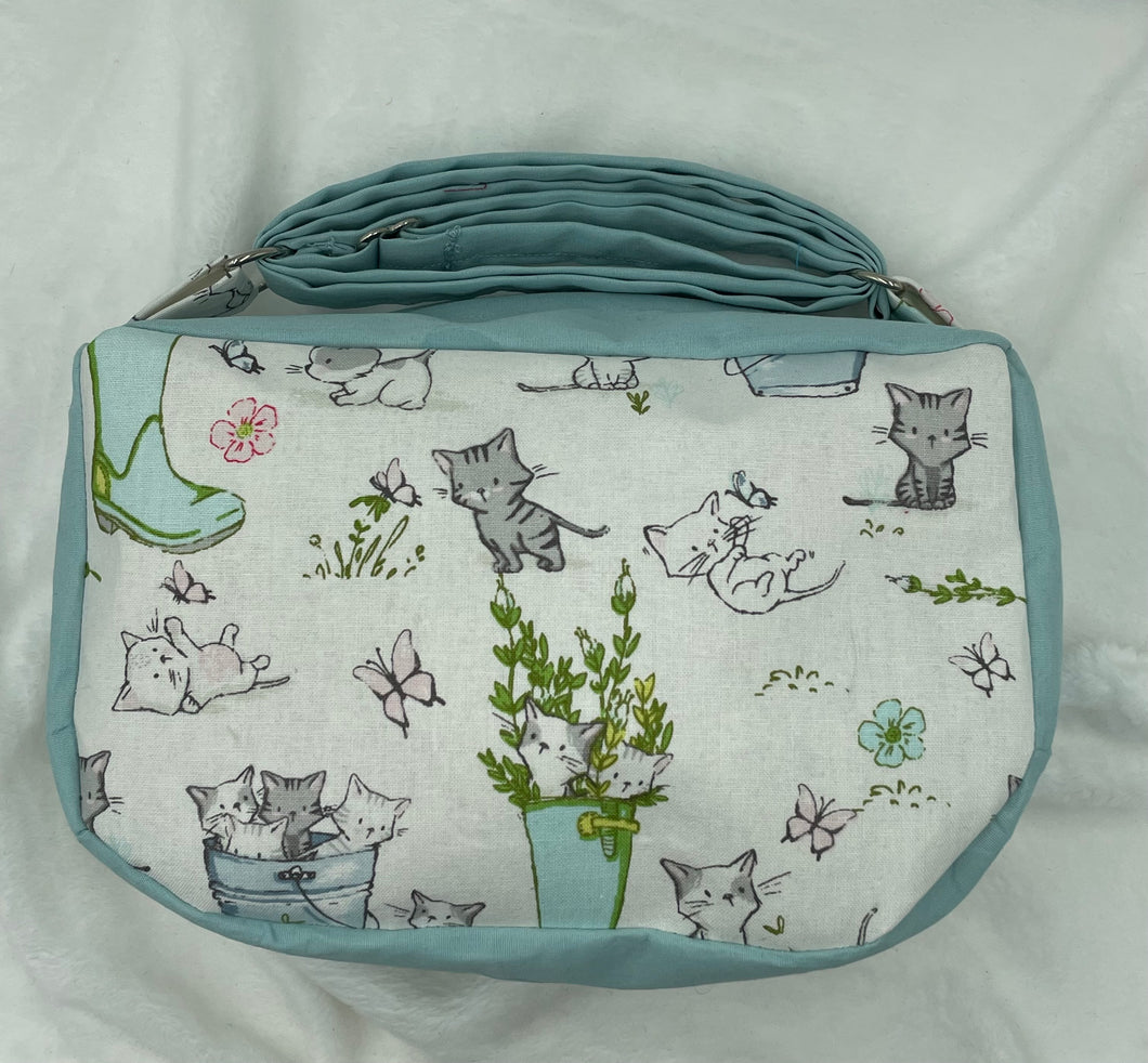Playful Kittens Boho Bitty Bag