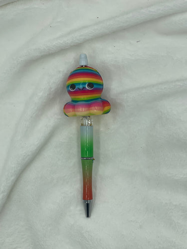 Squishbow the Octopen Boho Squishy Pen