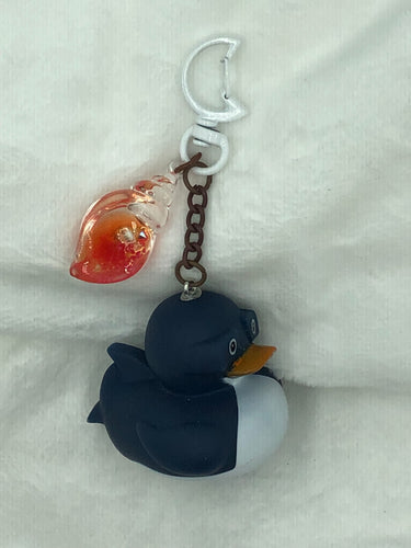 Orca Ducky Boho Duck Charm