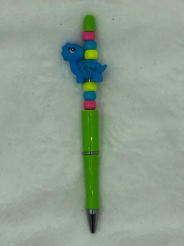 Dino-Mite Boho Beaded Pen