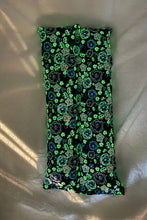 Load image into Gallery viewer, Small Floral Boho Rice Bag (glow in the dark!!)