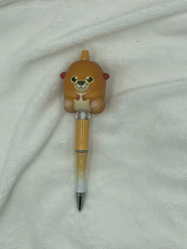 Leo the Laughing Lion Boho Squishy Pen