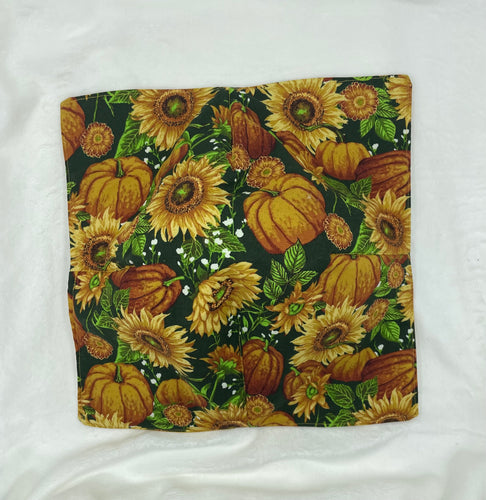 Gold Sunflower and Pumpkin Large Boho Bowl Cozie