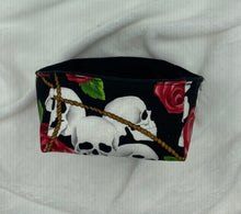 Load image into Gallery viewer, Skulls and Roses Boho Soft Bowl