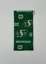 Load image into Gallery viewer, Green Football Boho Glasses Case