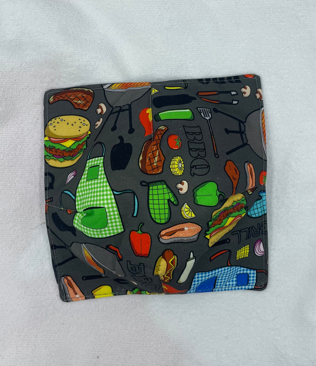 Grey BBQ Boho Bowl Cozie