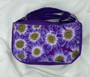 Purple Passion Flower Boho Bitty Bag