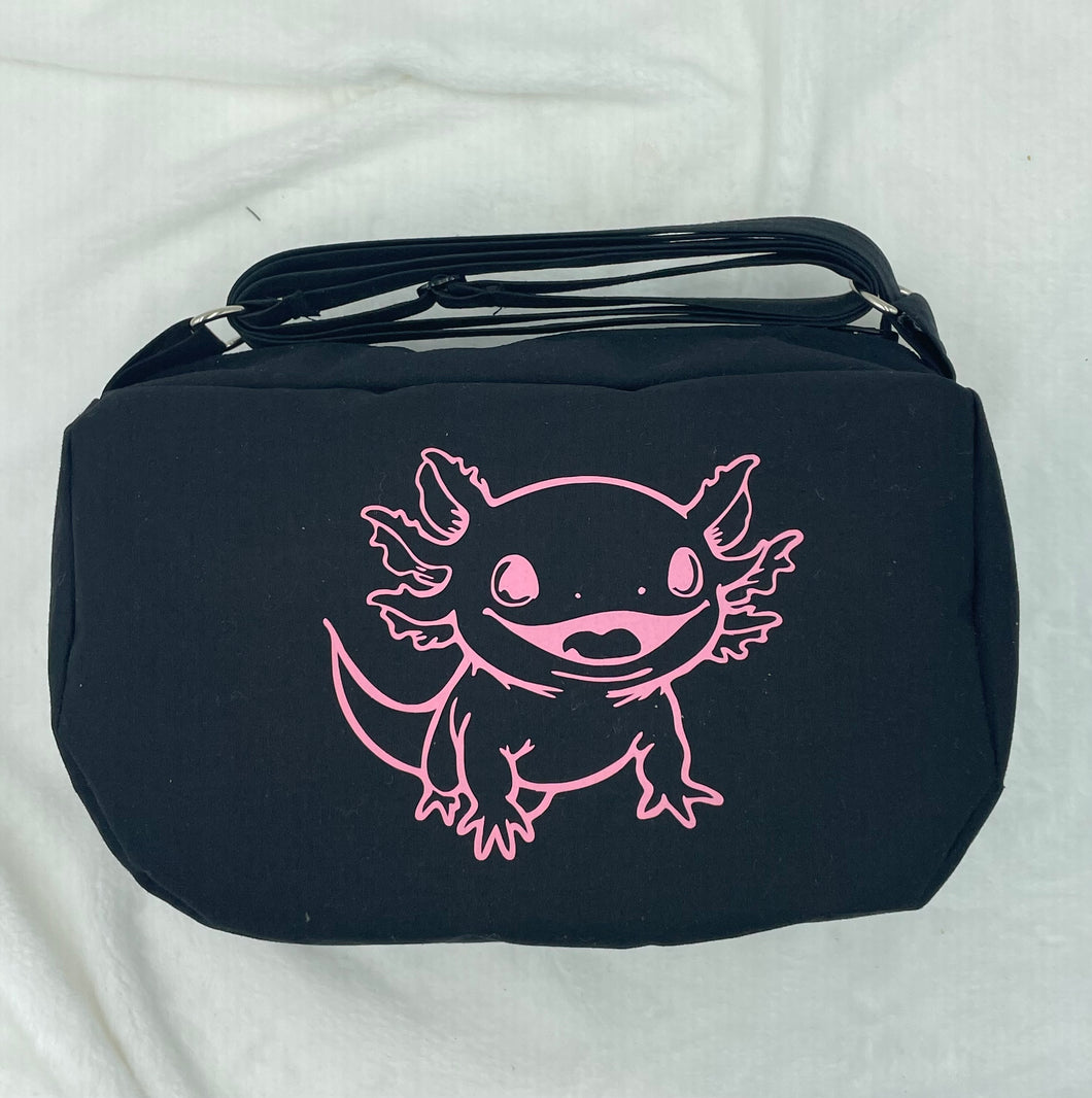 Axolotl Boho Bitty Bag