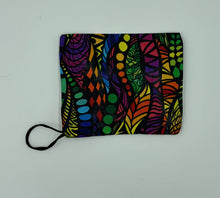 Load image into Gallery viewer, Black Abstract Boho Go Pouch