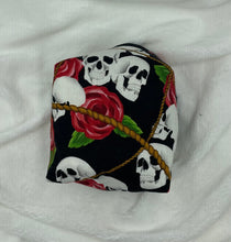 Load image into Gallery viewer, Skulls and Roses Boho Soft Bowl