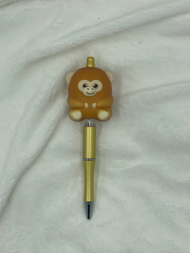 Banana Bandit Buddy Boho Squishy Pen