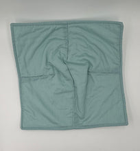Load image into Gallery viewer, Blue/Green Swirl Boho Plate Cozie