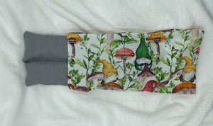 Gnome and Mushroom Slip Cover for Small Boho Rice Bag