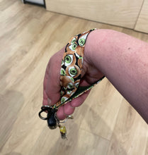 Load image into Gallery viewer, Proud to be Canadian Boho Wristlet Keychain/FOB holder