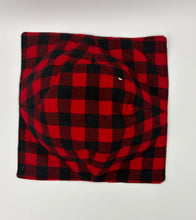 Load image into Gallery viewer, Buffalo Plaid Large Boho Bowl Cozie