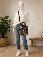 Load image into Gallery viewer, Woodland Mushroom Boho Casual Tote