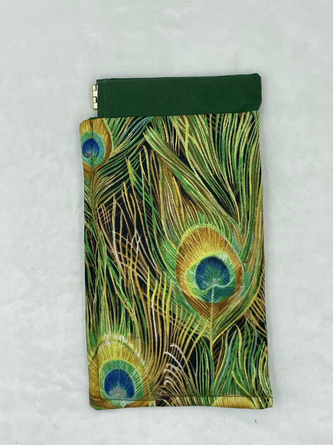 Peacock Boho Eyeglass case