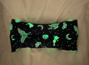 Nighttime Fairy Small Boho Rice Bag (Glow in the Dark)