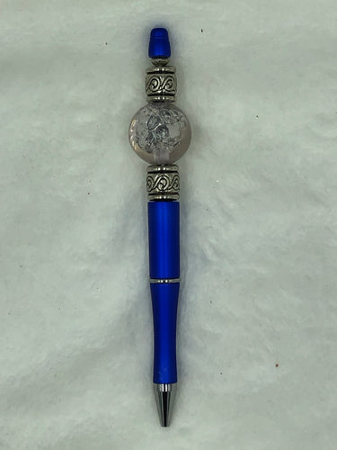 Crystal Glow Boho Beaded Pen