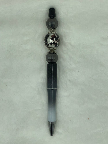 Midnight Mystique Boho Beaded Pen