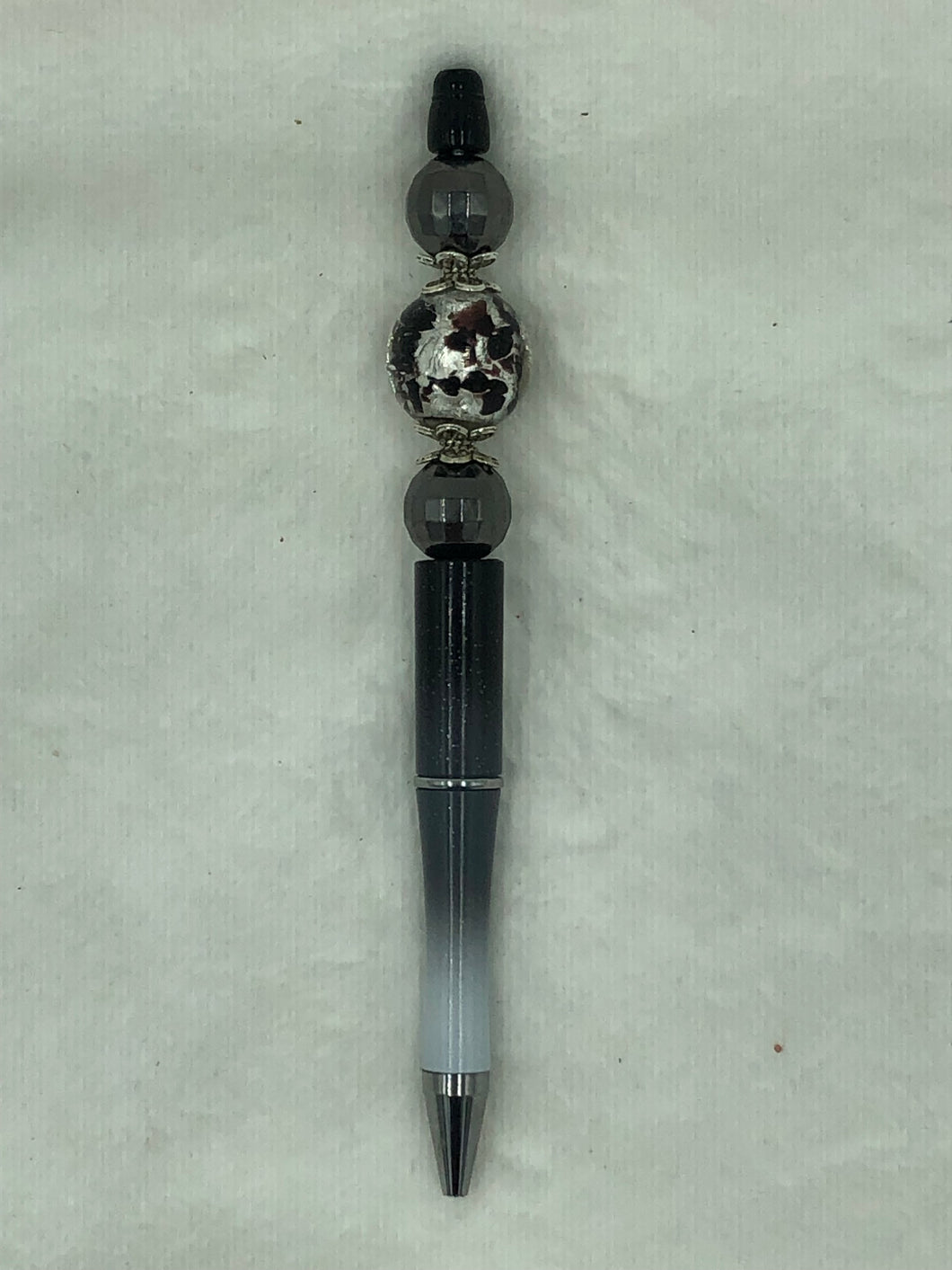 Midnight Mystique Boho Beaded Pen