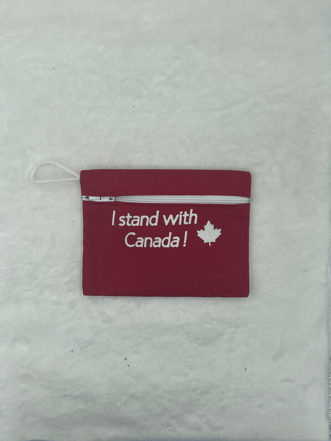 I Stand With Canada Boho Go Pouch