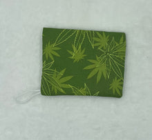 Load image into Gallery viewer, Green Pot Leaf Boho Go Pouch