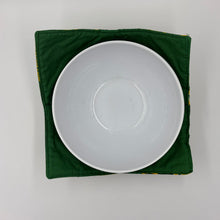 Load image into Gallery viewer, Green and Yellow Football Boho Bowl Cozie