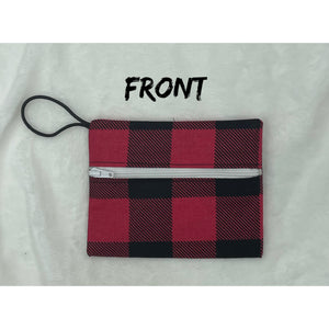 Buffalo check outlet purse